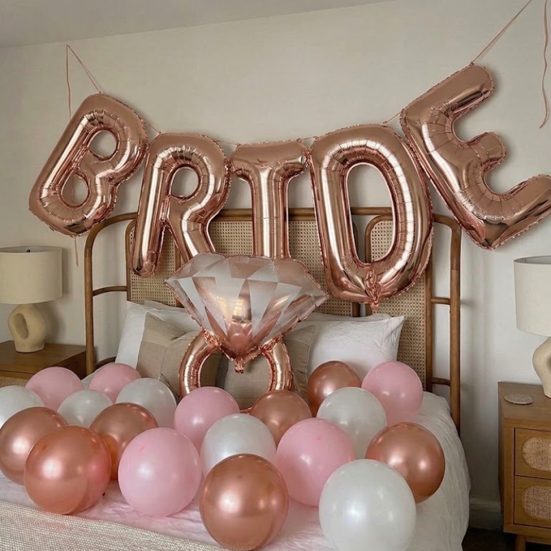 "BRIDE" Balloon Package
