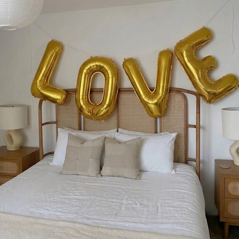"LOVE" Jumbo Letter Balloons