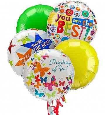 5-Balloon Bouquet (choose the occasion)