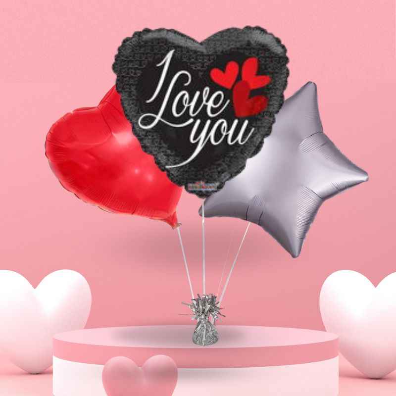 3-Balloon Gift Bouquet (choose the occasion)
