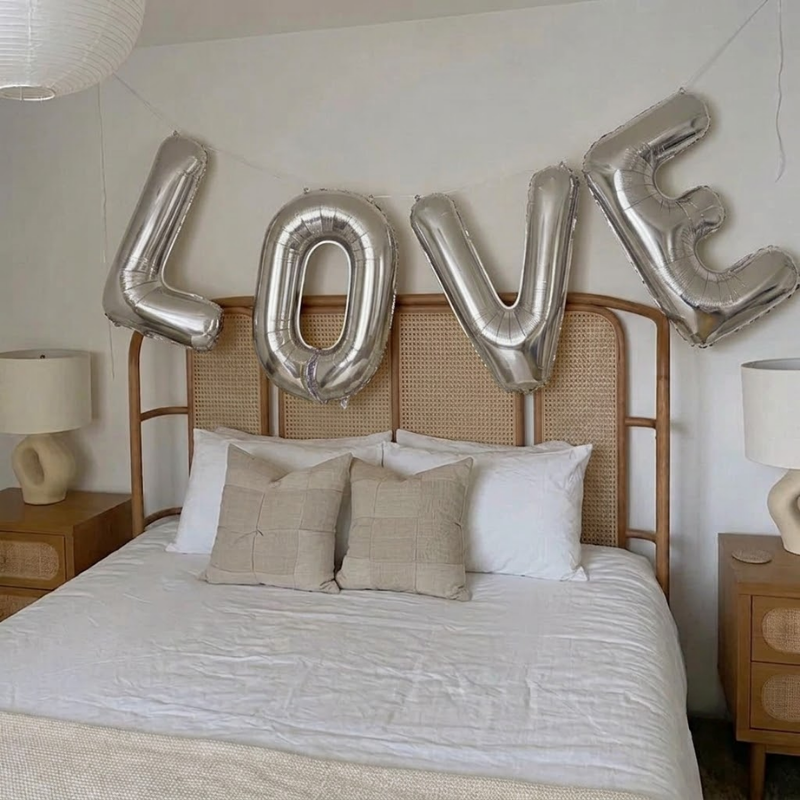 "LOVE" Jumbo Letter Balloons
