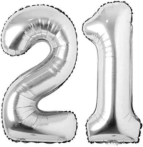 JUMBO NUMBER BALLOON PAIR-HALF PRICE $9.95 each (reg $21 each)