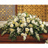 Pure White Casket Spray